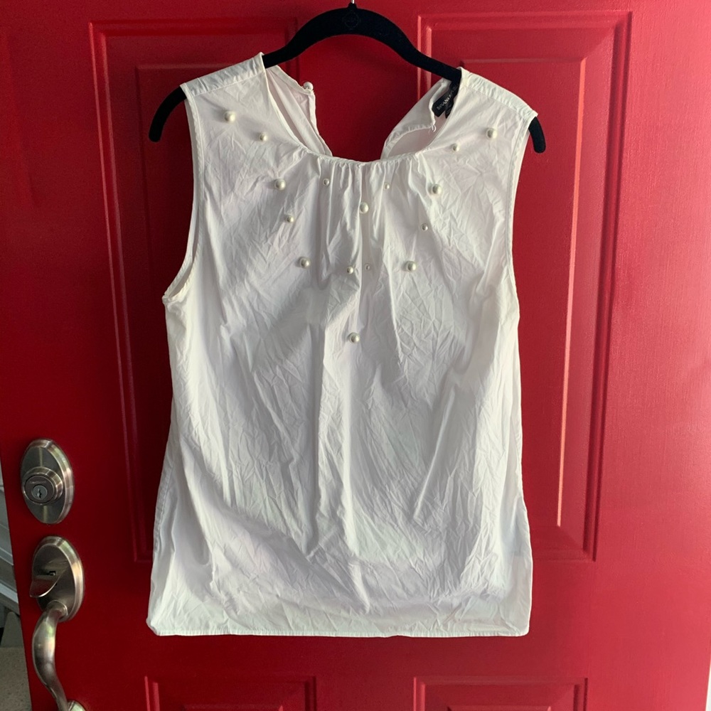 Banana Republic Pearl Detail Blouse